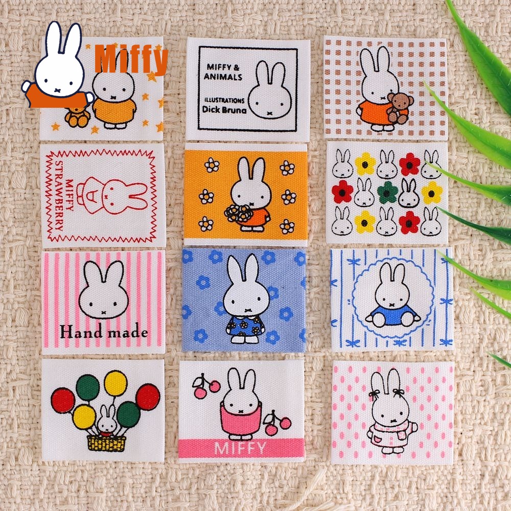Embroidery Patches - Aplique de Pano Bordado Miffy Coelho