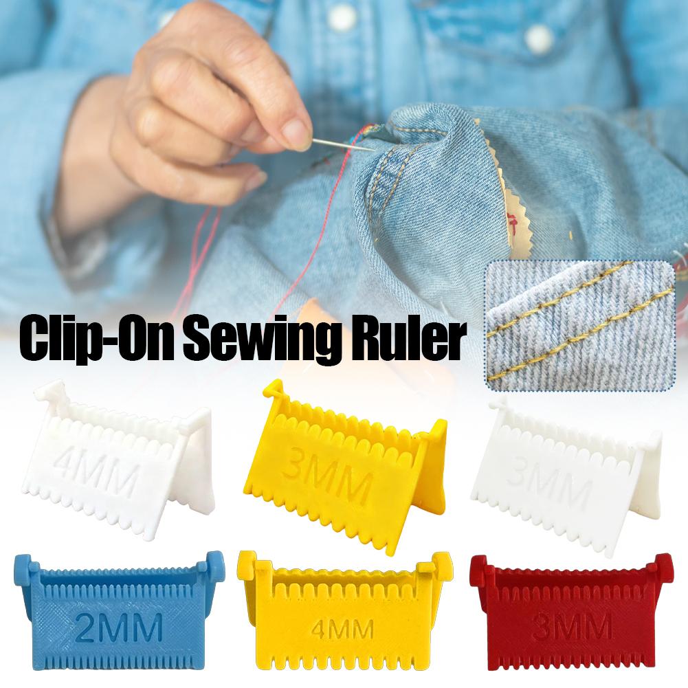 Embroidery On Leather - Régua de Costura com Clipe 2/3/4MM: