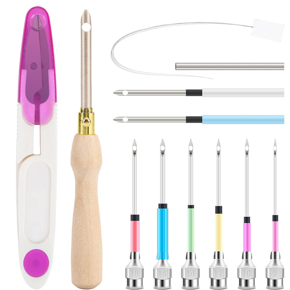 Punch Needle Handle - Kit de bordado ajustável Punch Needle,