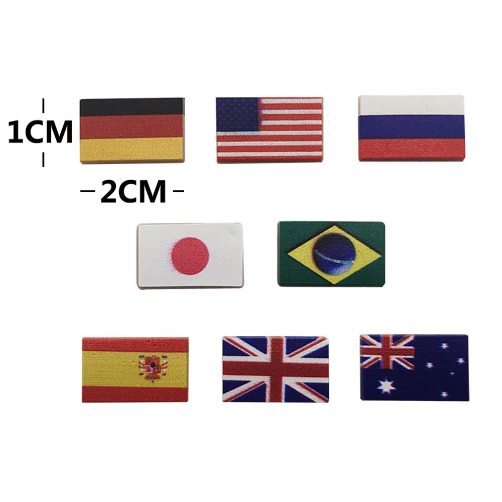 Embroidery Uk - Mini bandeira eua rússia japão alemanha
