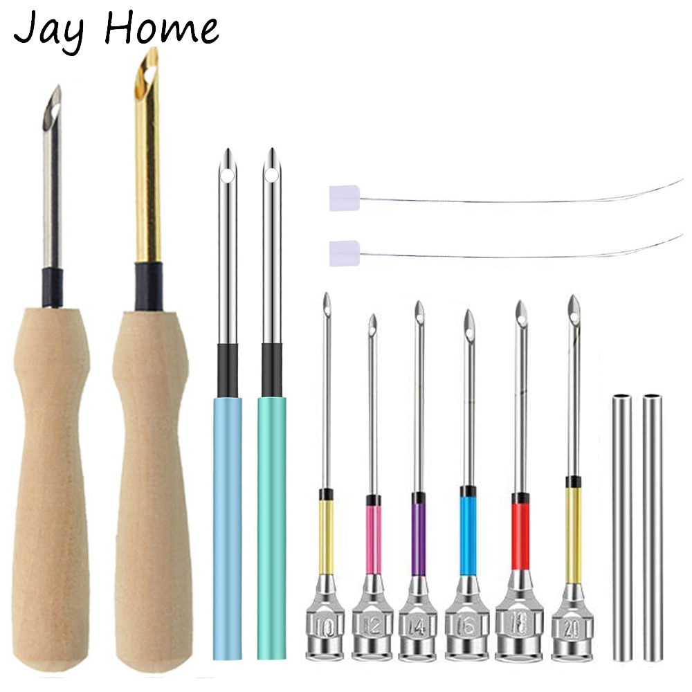 Punch Needle Handle - Bordado costura punch agulha cutucando ferramentas