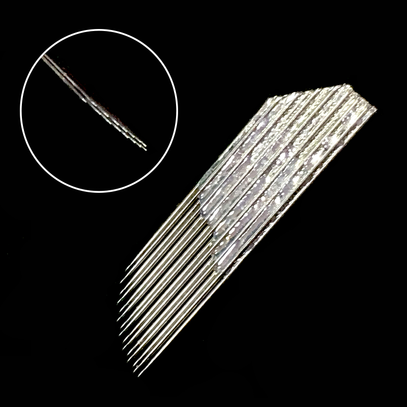 Embroidery Eyebrow - 100 Agulhas de Microblading de Dupla