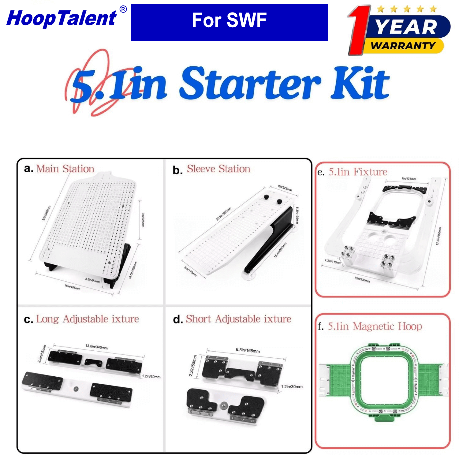 Embroidery Uk - HoopTalent Hoop Master Estação de Bordado