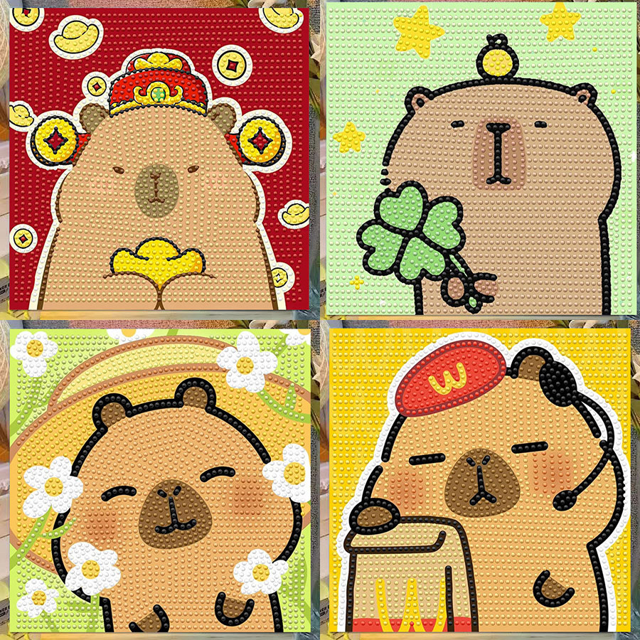 Embroidery Frame - Pintura Decorativa de Cristal com Tema