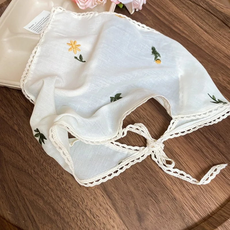 Lenço de cabeça de tecido de f - Embroidery Hoop Square avaliação e preço