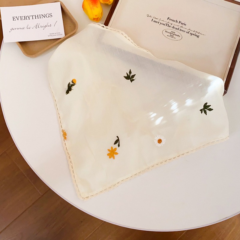 Lenço de cabeça de tecido de f - Embroidery Hoop Square avaliação e preço