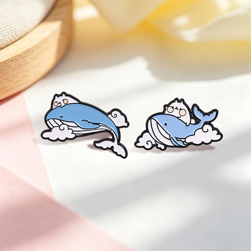 Pins de Esmalte e Broches de A - Embroidery Whale avaliação e preço