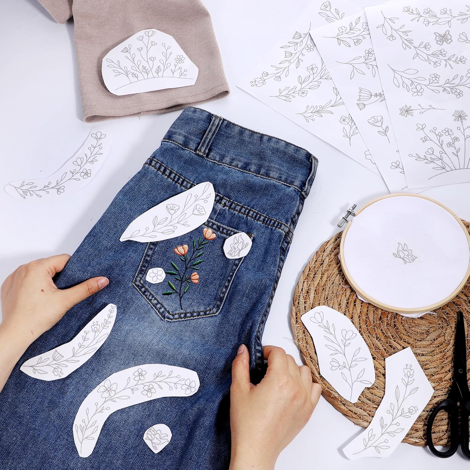 Papel de Bordado Solúvel em Ág - Embroidery Sheet avaliação e preço