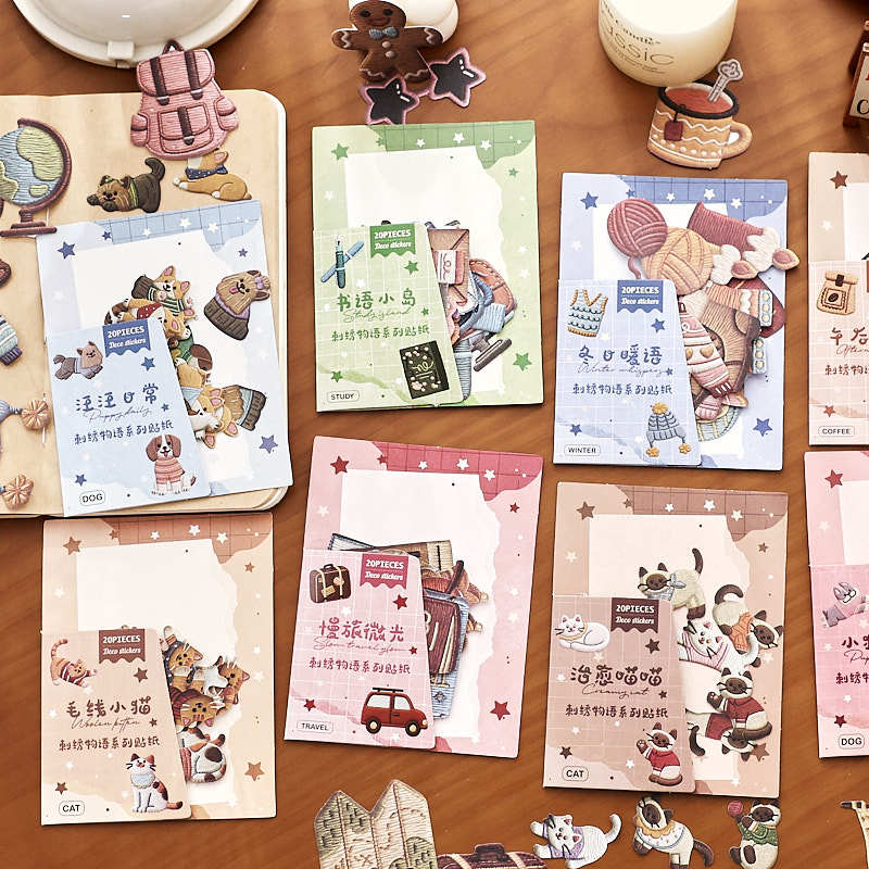 20 Adesivos da Série História  - Embroidery Sheet avaliação e preço