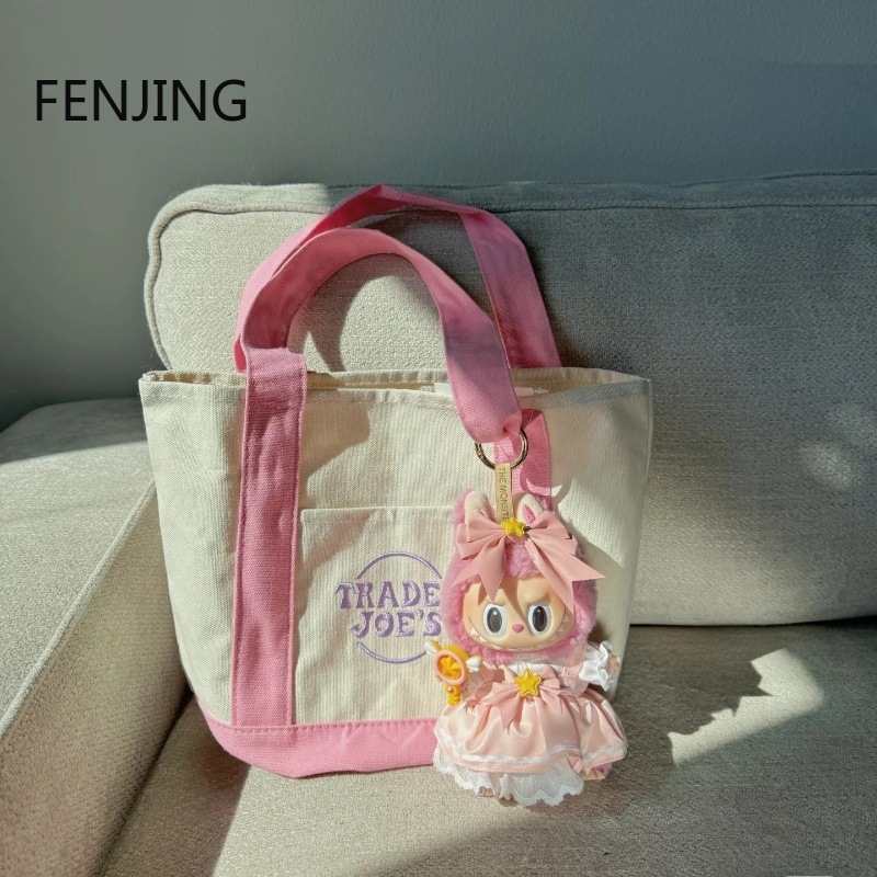 Moda lona saco de compras cor  - Embroidery Font avaliação e preço