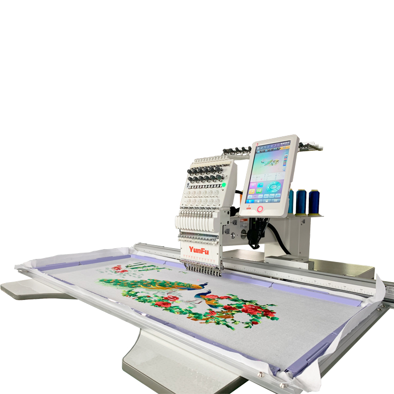 Máquina de Bordar YUNFU de Cab - Embroidery Hat Machine avaliação e preço