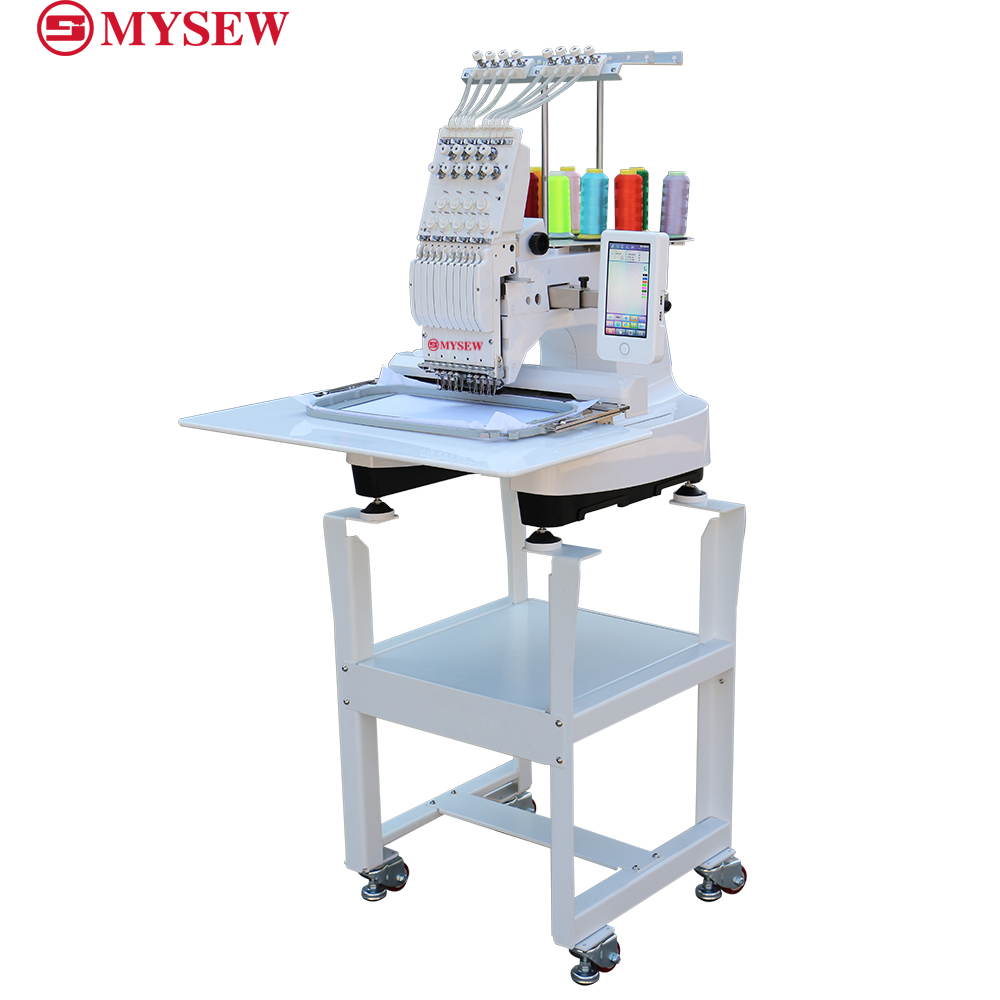 MYSEW MFS800 9 Agulhas Máquina - Embroidery Hat Machine avaliação e preço