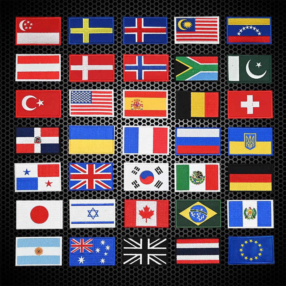 Patch de Bandeira Bordada EUA  - Embroidery Uk avaliação e preço