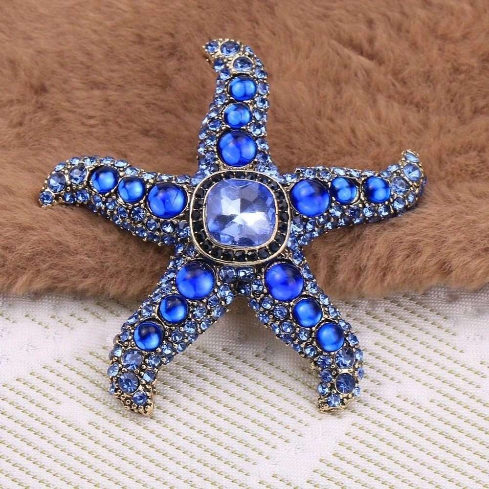 1 broche vintage de luxo com e - Embroidery Whale avaliação e preço