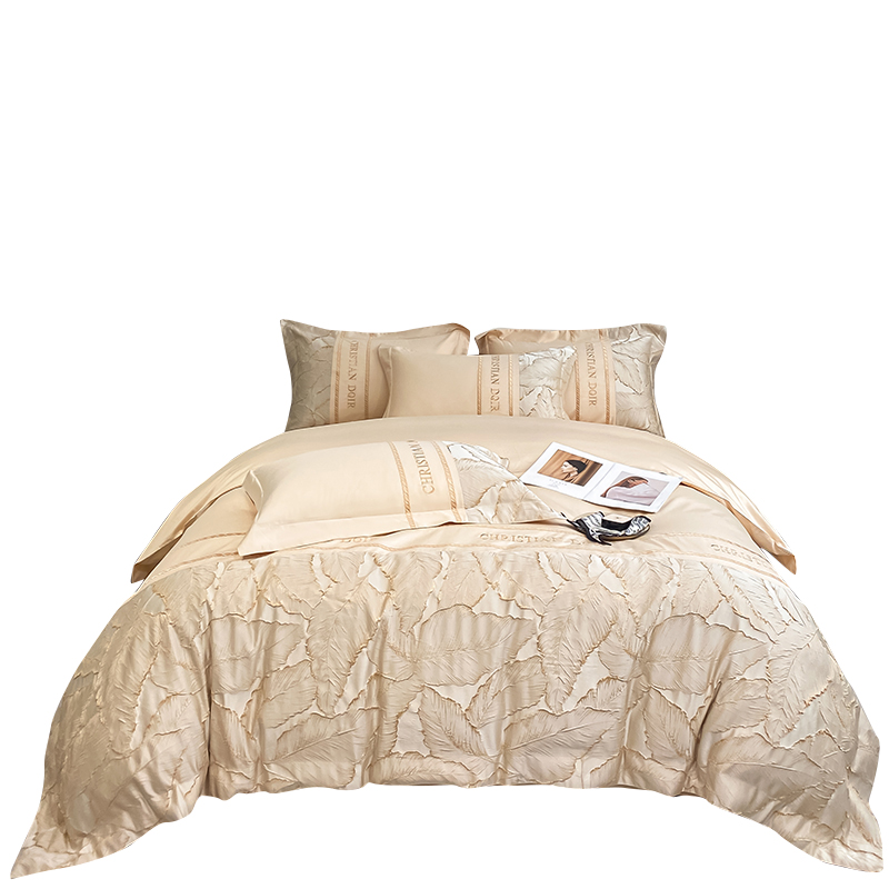 Conjunto de Cama Luxo Leve 100 - Embroidery Quilt Cover avaliação e preço