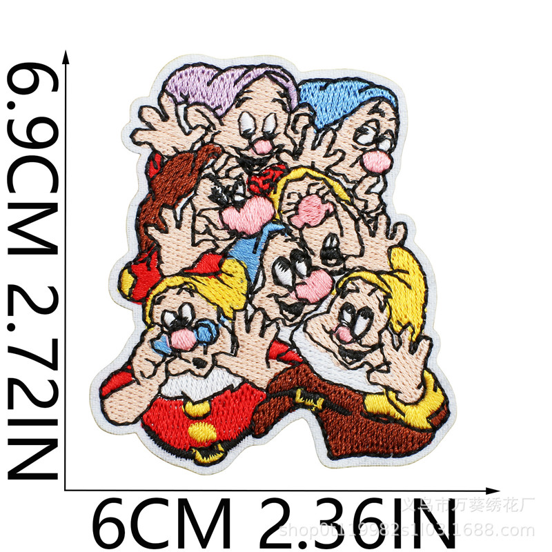 15 pçs neve princesa bordado r - Embroidery Patches avaliação e preço
