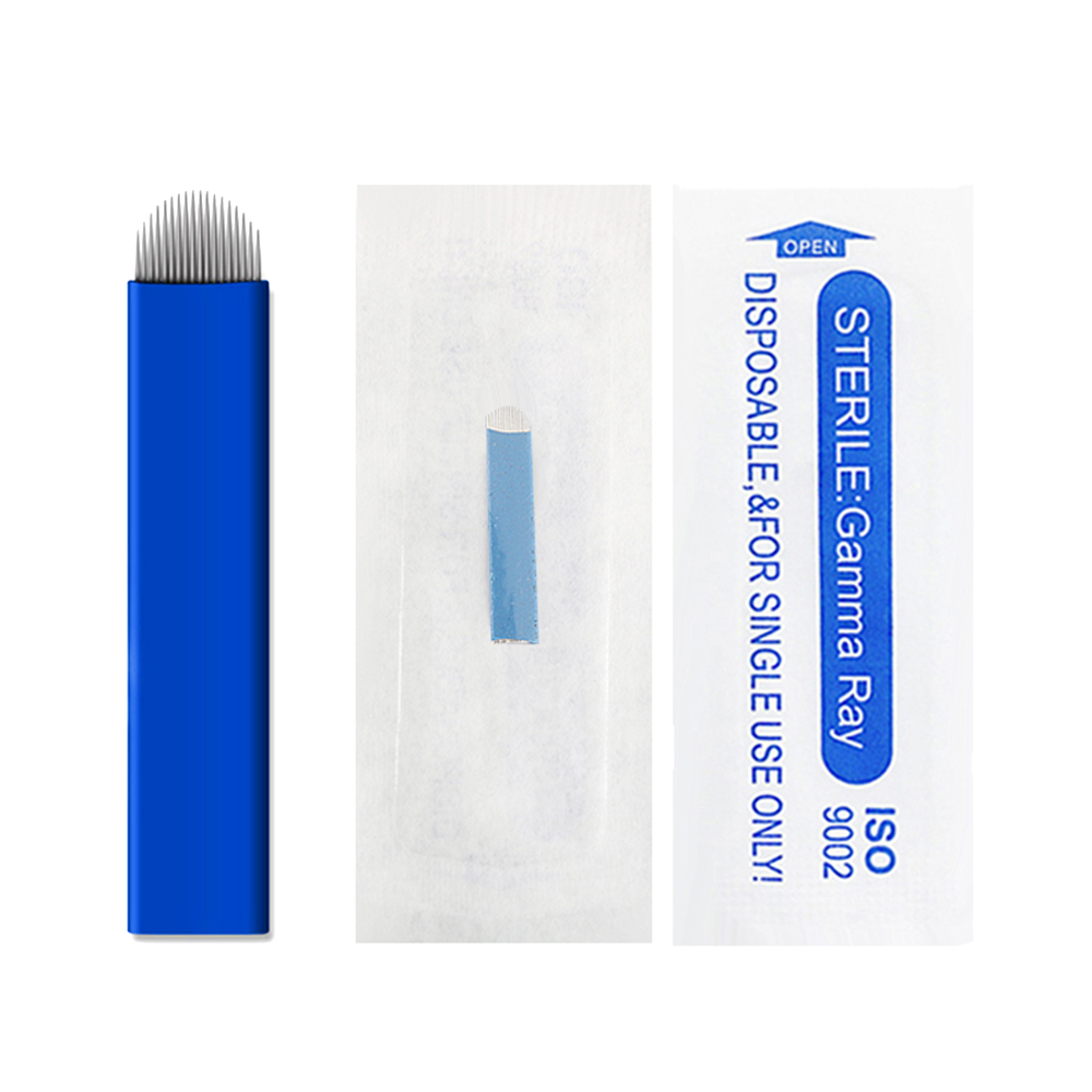 Agulhas de tatuagem com lâmina - Embroidery Eyebrow avaliação e preço