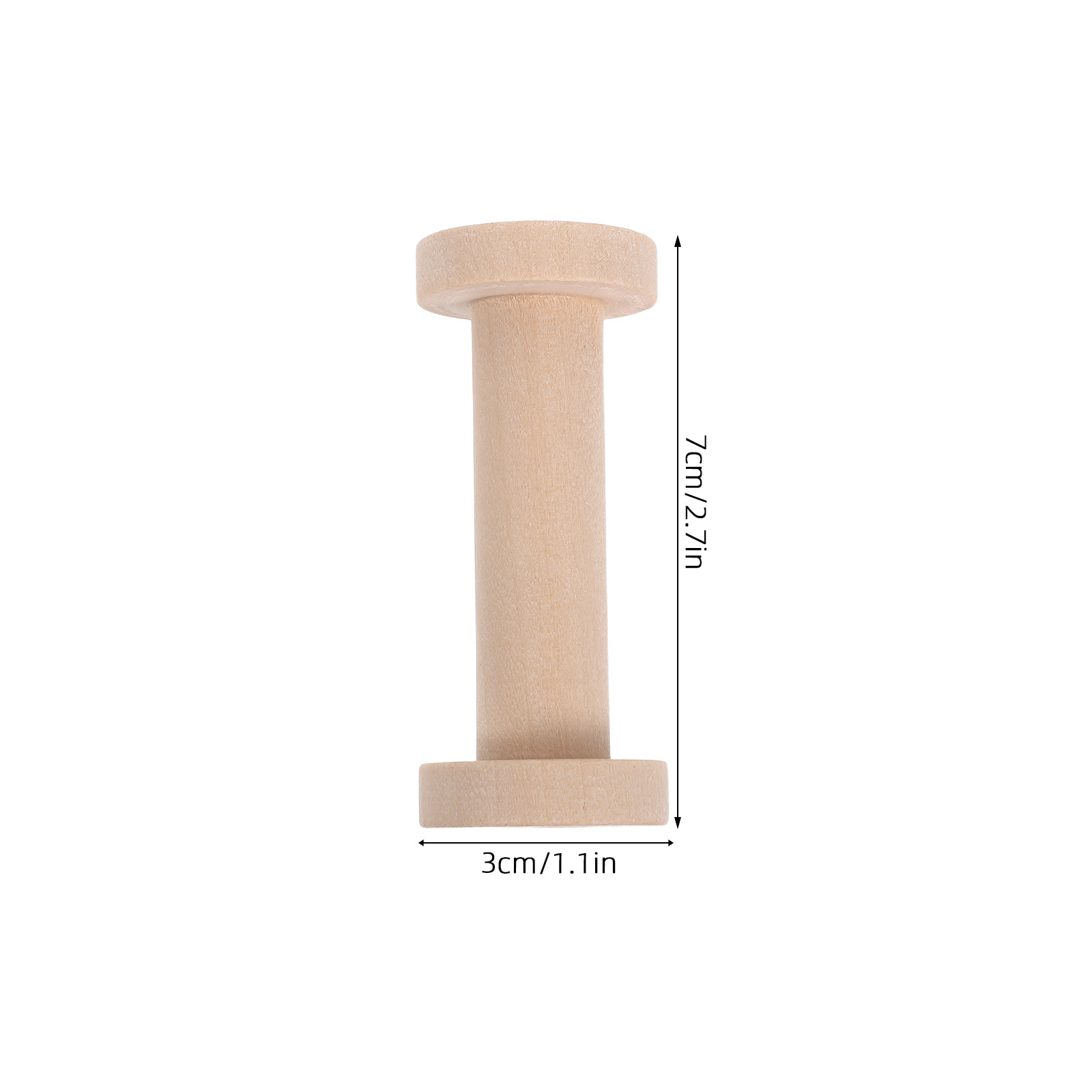 15 Peças de Bobinas de Madeira - Embroidery Thread Yarn avaliação e preço