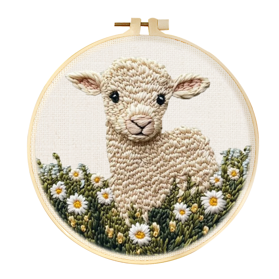 Animal bonito diy punch agulha - Punch Needle Handle avaliação e preço