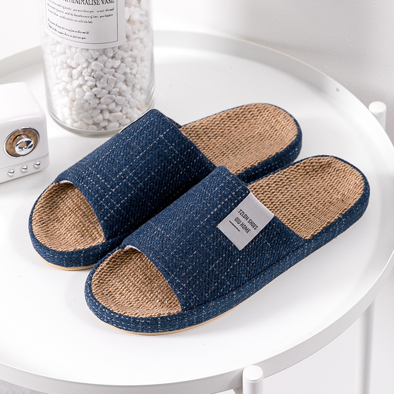 Chinelos de Linho Respiráveis  - Embroidery Flat Shoes avaliação e preço