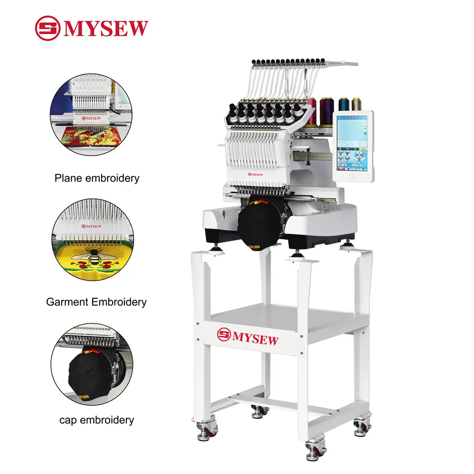 Máquina de Bordado Industrial  - Embroidery Machines avaliação e preço