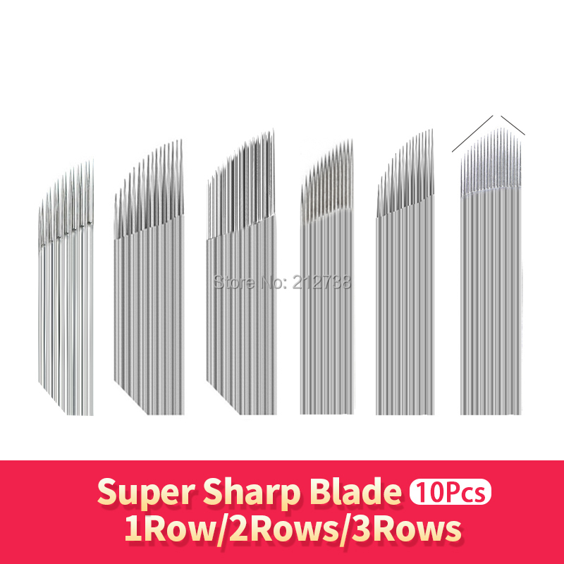 Lâminas De Agulha De Nevoeiro  - Embroidery Eyebrow avaliação e preço