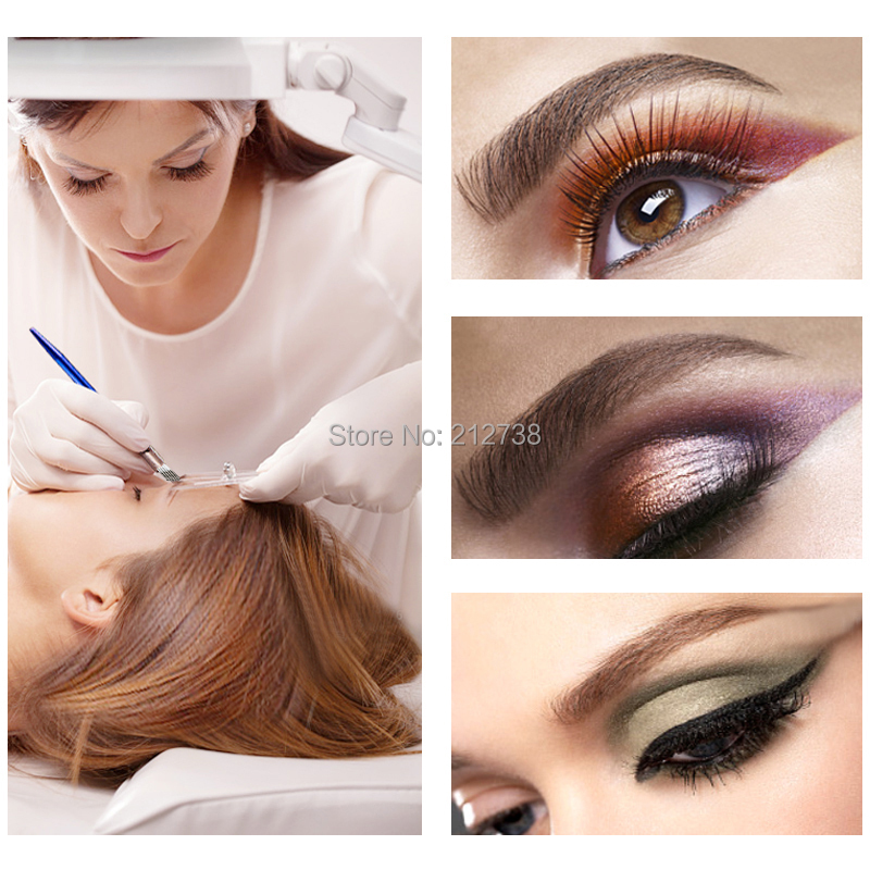 Lâminas De Agulha De Nevoeiro  - Embroidery Eyebrow avaliação e preço