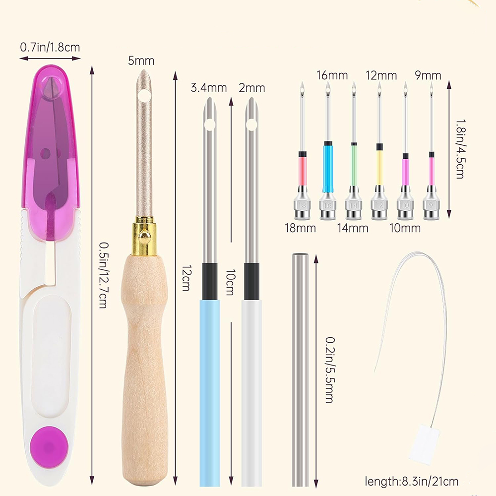 Kit de bordado ajustável Punch - Punch Needle Handle avaliação e preço