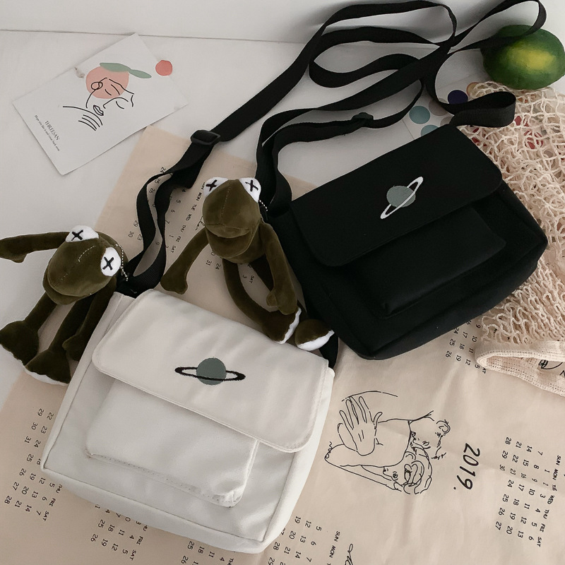 Casual colagem estudante saco  - Embroidery Font avaliação e preço
