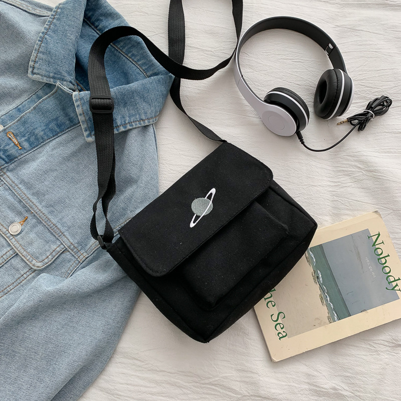Casual colagem estudante saco  - Embroidery Font avaliação e preço