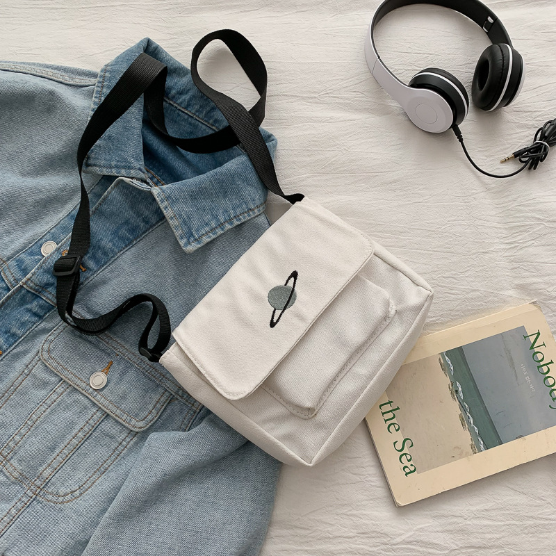 Casual colagem estudante saco  - Embroidery Font avaliação e preço