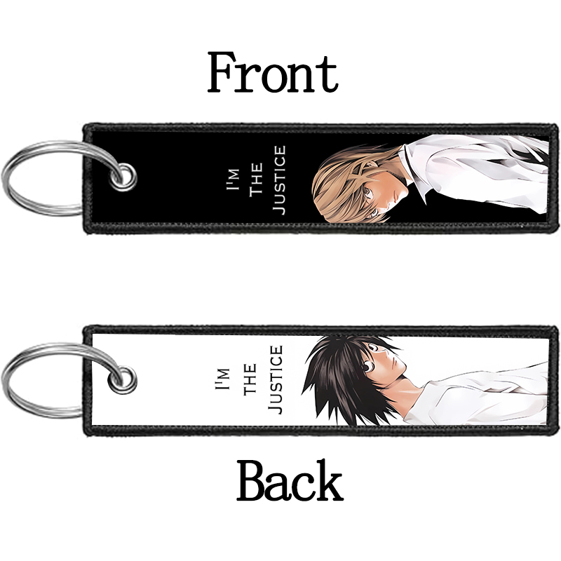 Chaveiro Bordado Death Note Ry - Embroidery Frame avaliação e preço