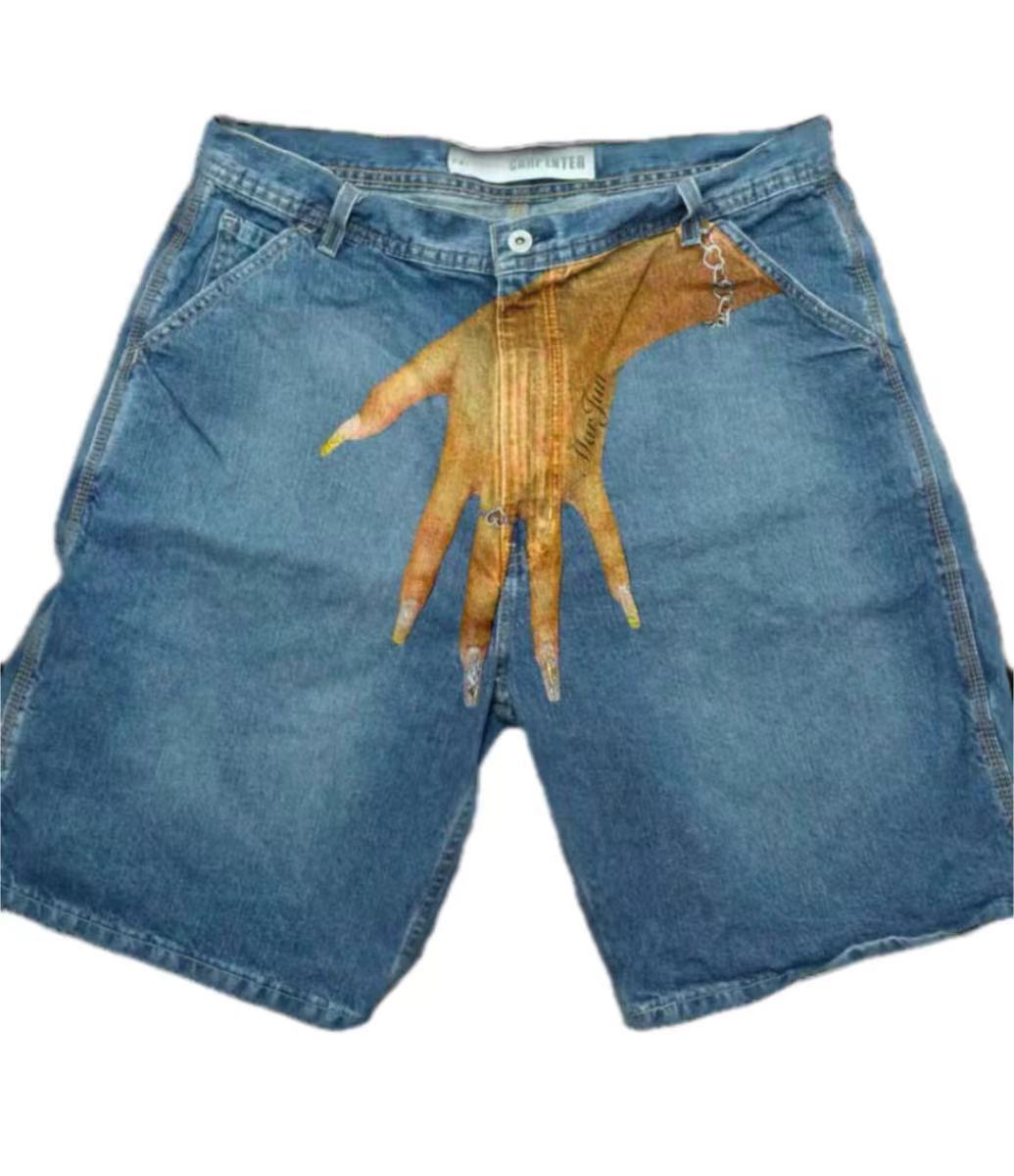 Shorts Jeans Feminino Deeptown - Embroidery Font avaliação e preço