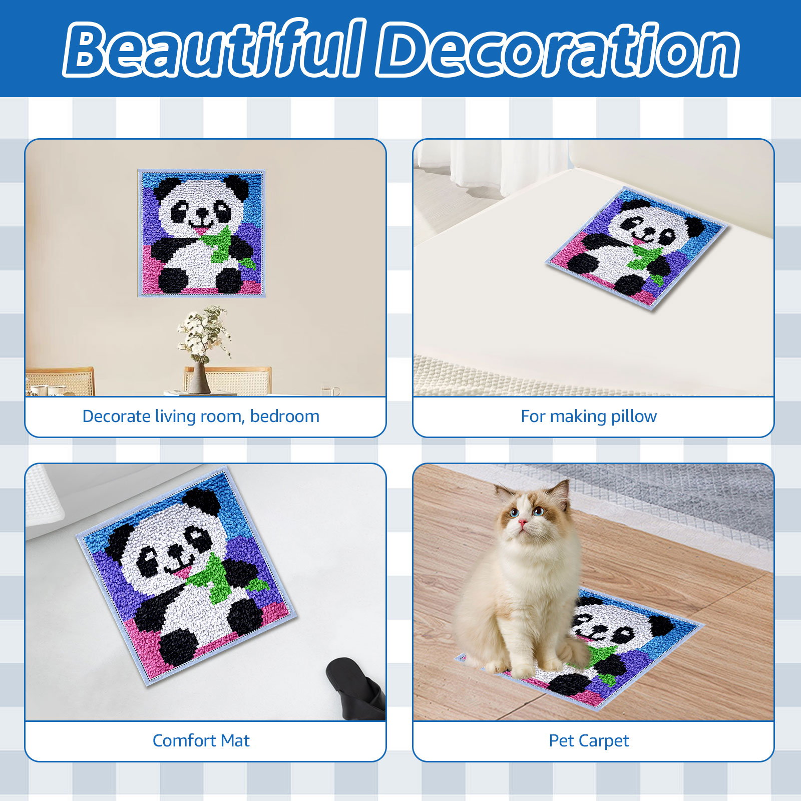 Kits de Crochê com Gancho para - Embroidery Thread Yarn avaliação e preço