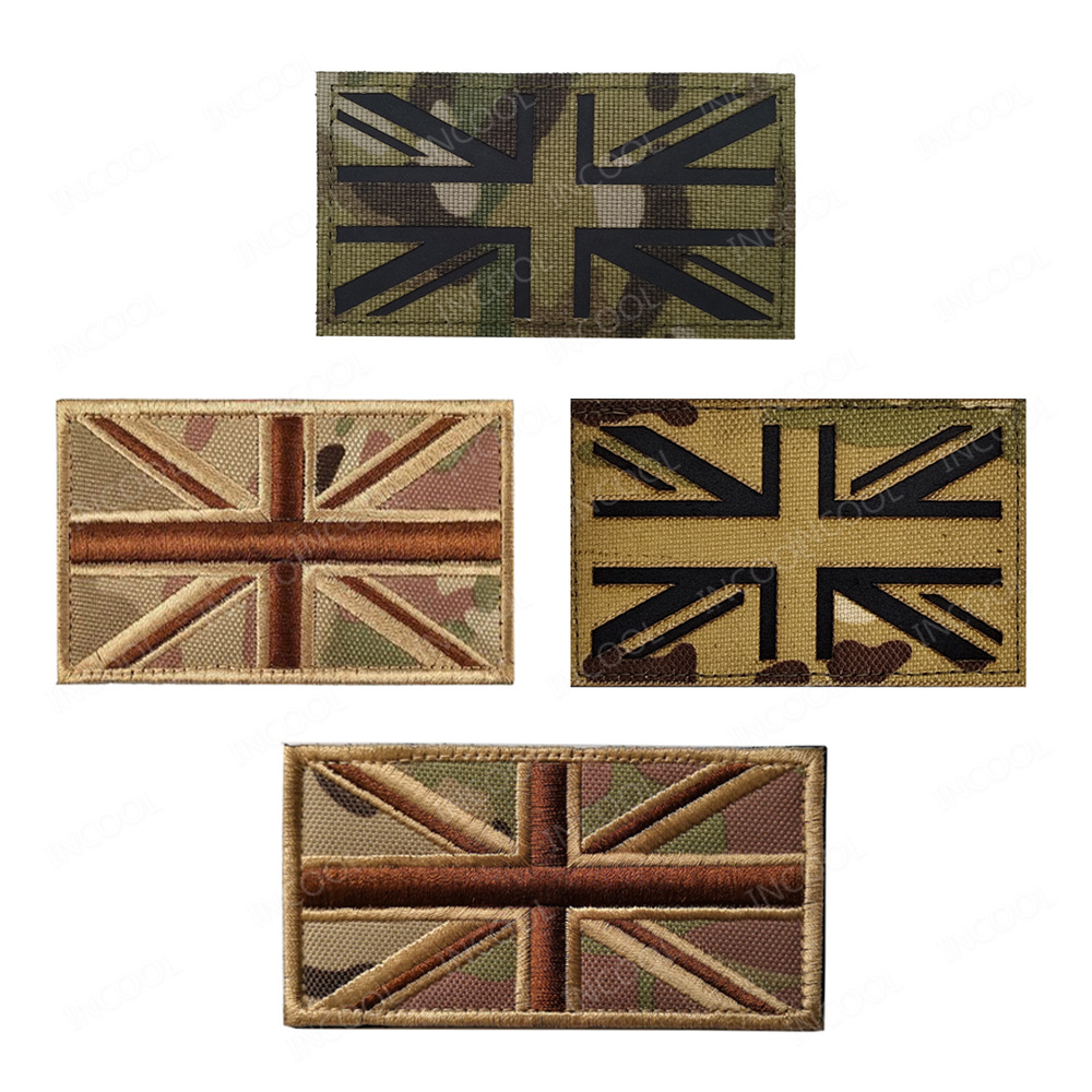 Bandeira do reino unido ir rem - Embroidery Uk avaliação e preço