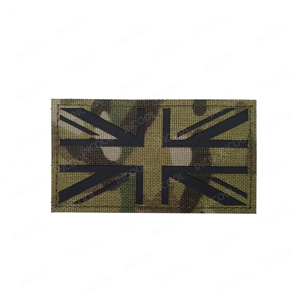 Bandeira do reino unido ir rem - Embroidery Uk avaliação e preço