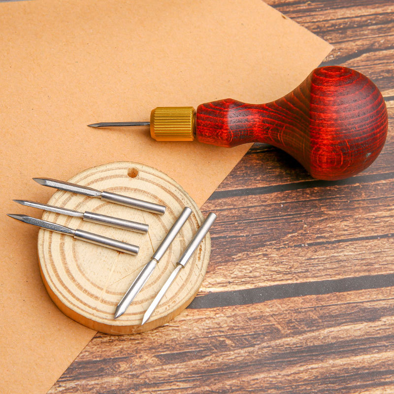1 conjunto de perfurador de co - Punch Needle Handle avaliação e preço