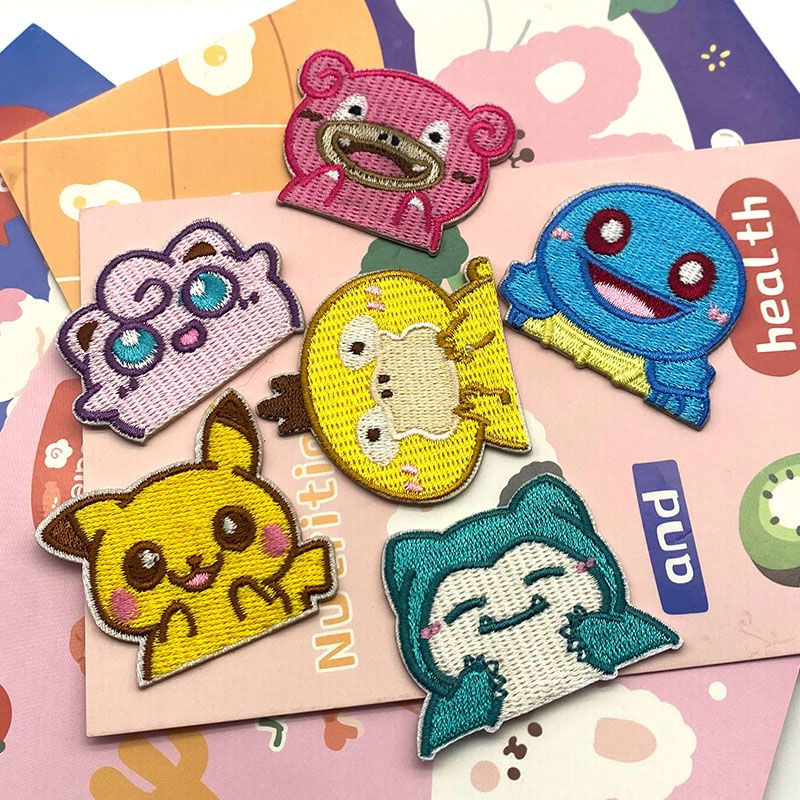 Patch Bordado Autoadesivo Poké - Embroidery Patches avaliação e preço