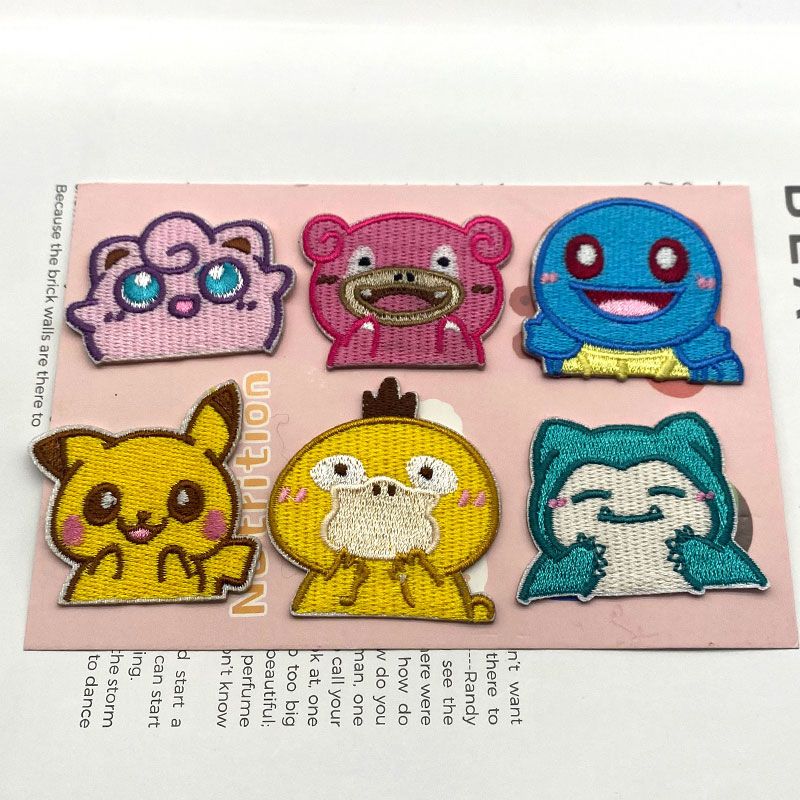 Patch Bordado Autoadesivo Poké - Embroidery Patches avaliação e preço