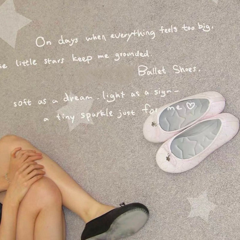 Sapatilhas de Ballet com Laços - Embroidery Flat Shoes avaliação e preço