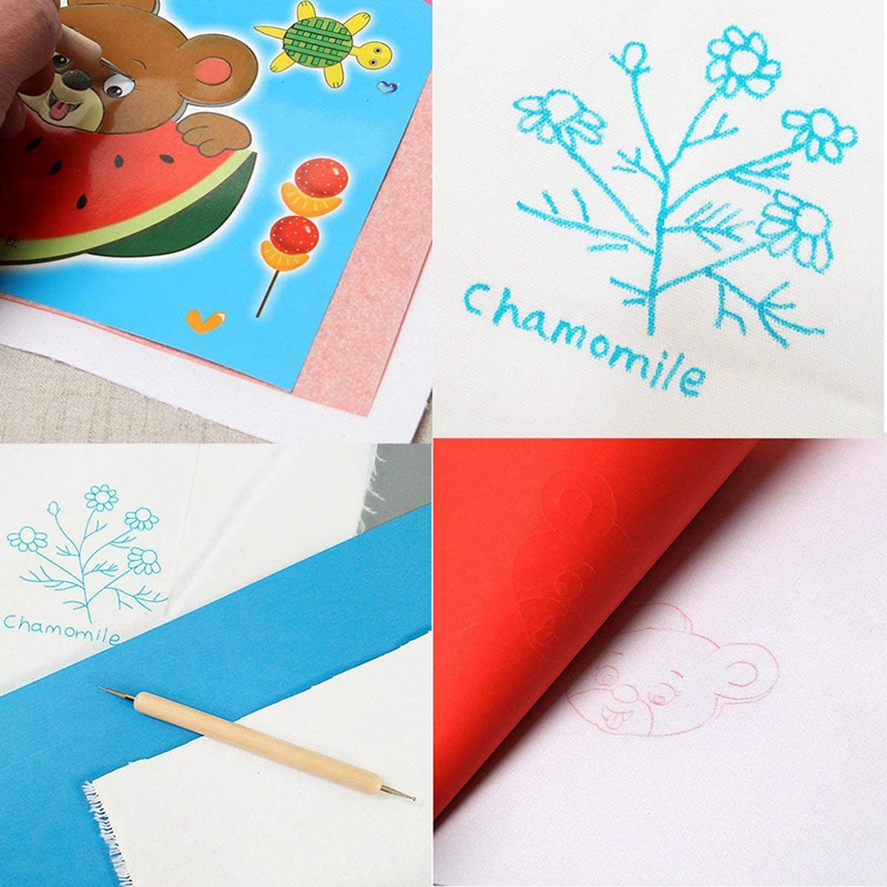 10 pçs papel de transferência  - Embroidery Sheet avaliação e preço
