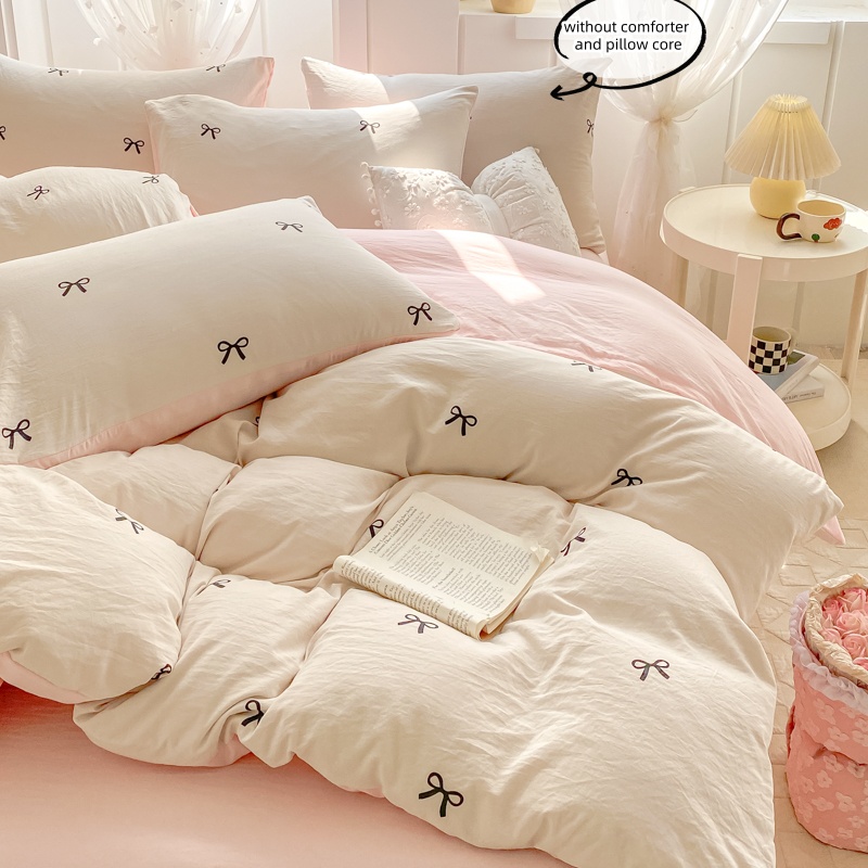 Conjunto de lençóis de 3 peças - Embroidery Quilt Cover avaliação e preço