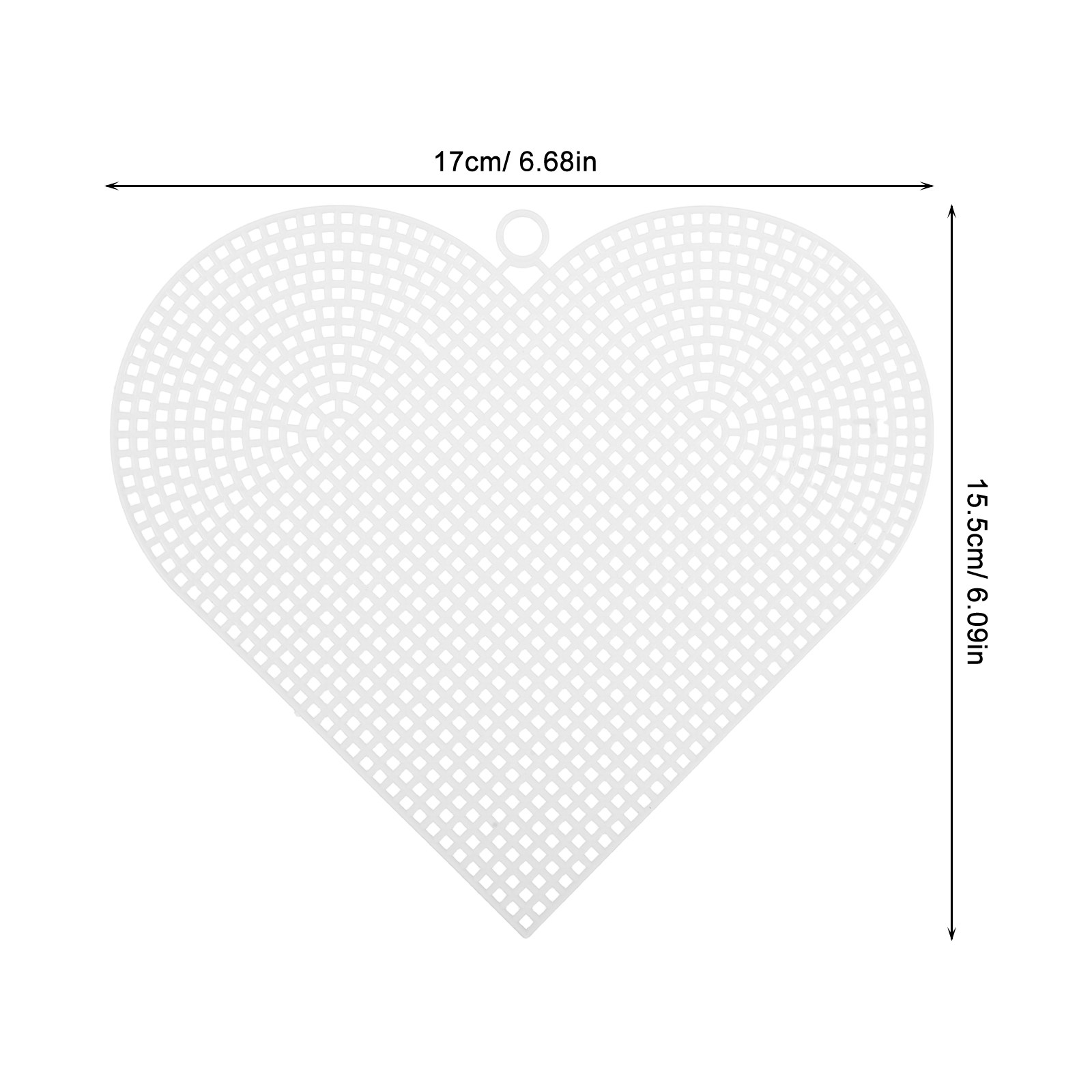 6 Peças de Tela Plástica em Fo - Embroidery Sheet avaliação e preço