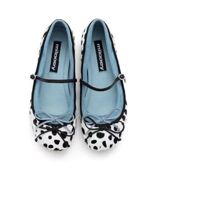 Sapatilhas Francesas de Fundo  - Embroidery Flat Shoes avaliação e preço
