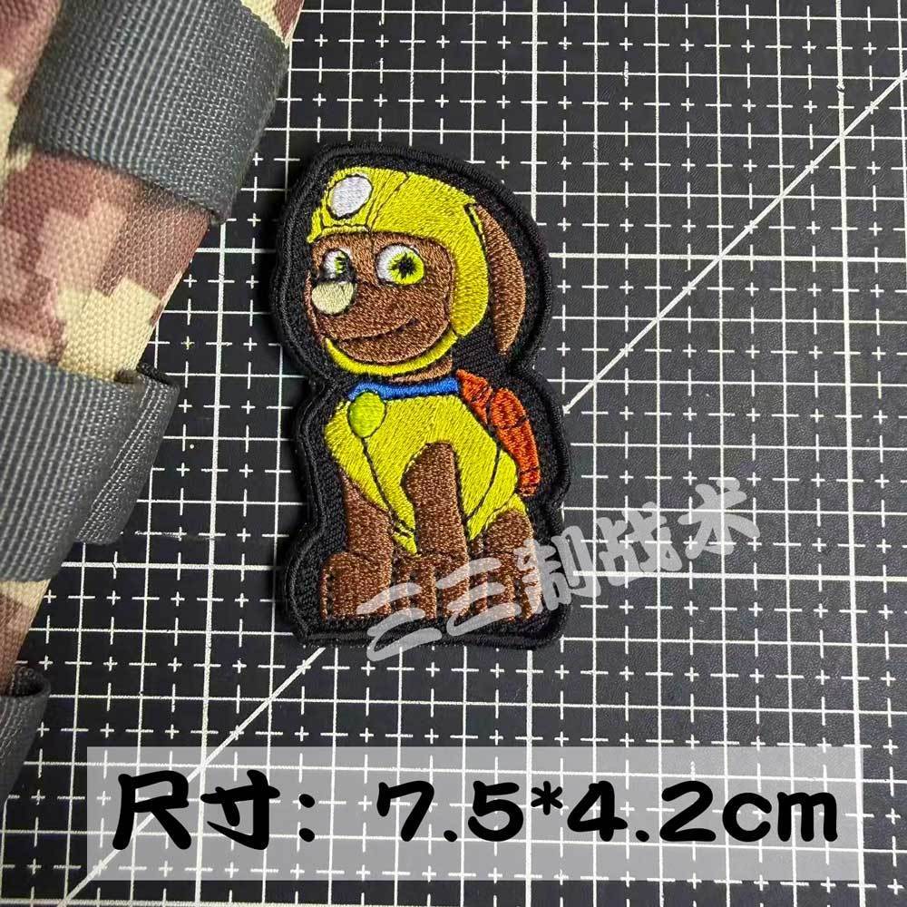 Super Wings Paw Patrol Patch d - Embroidery Patches avaliação e preço