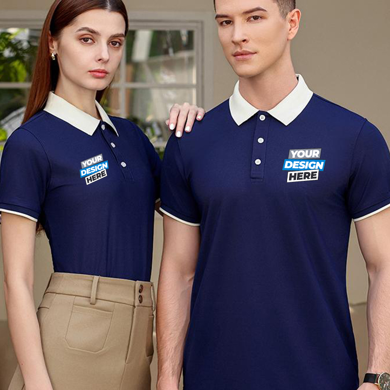 Camisa polo Color Block – Impr - Embroidery Men Shirt avaliação e preço
