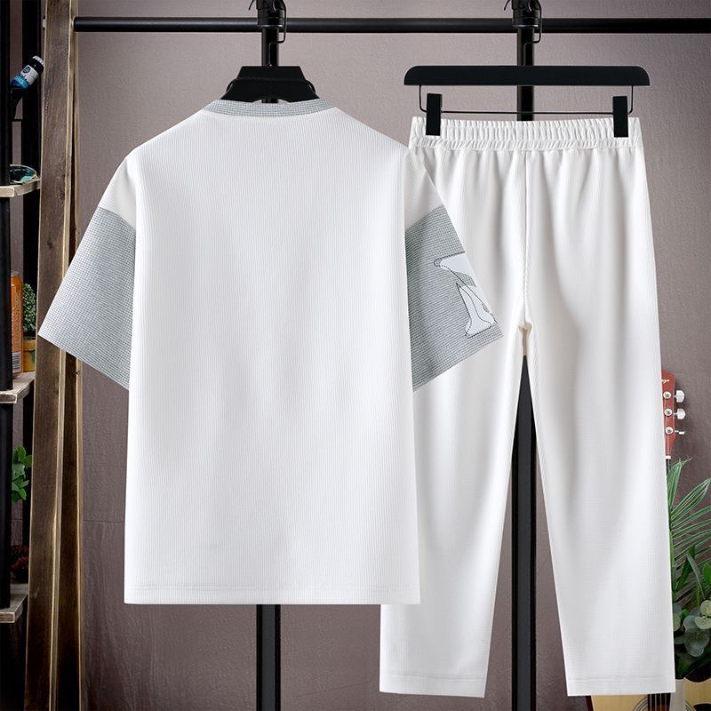 Conjunto de Verão Moderno com  - Embroidery Men Shirt avaliação e preço