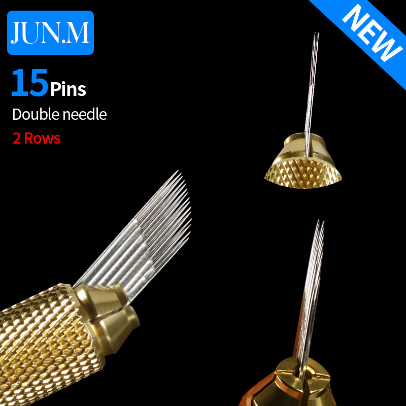 100 Agulhas de Microblading de - Embroidery Eyebrow avaliação e preço