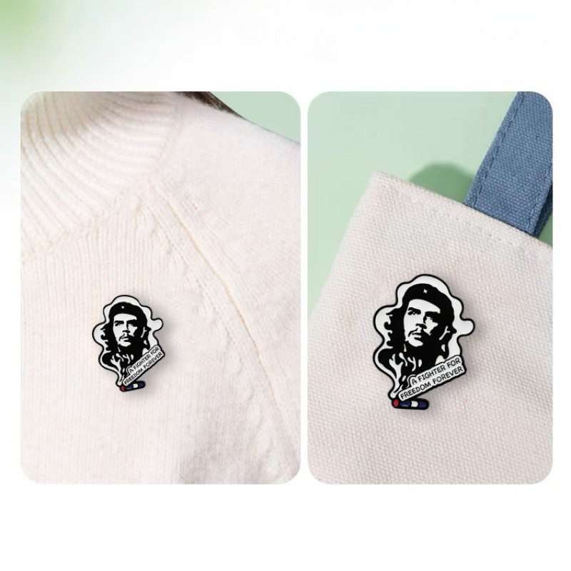Novo Broche Inspirador Che Gue - Embroidery Initials avaliação e preço