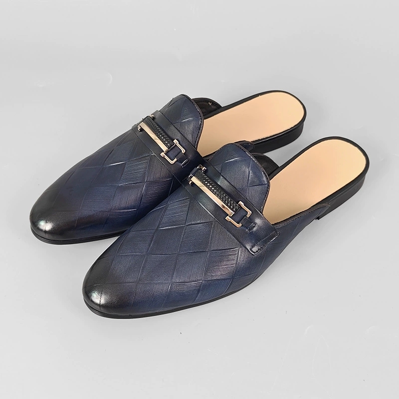 Mules planos masculinos chinel - Embroidery On Leather avaliação e preço
